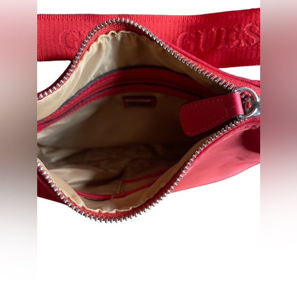 Guess Red Logo Handbag - Picture 2 of 3